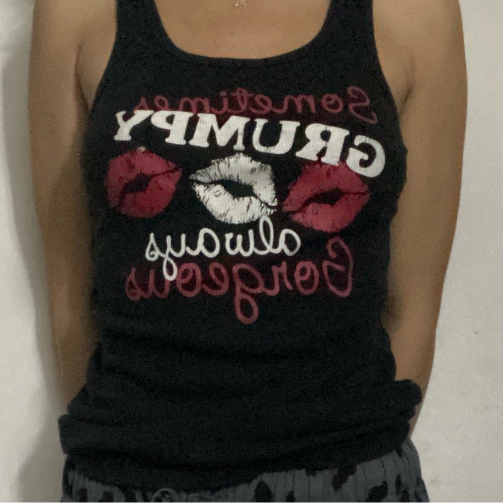 Kiss tank top